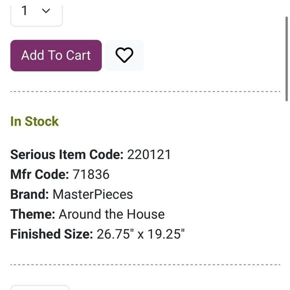 Jigsaw Puzzle Manor House 1000 Pieces - Picture 7 of 10